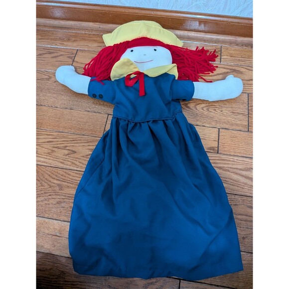 RARE VINTAGE JUMBO 32" Madeline Doll 1998 Floppy Plush Almas Designs DIC - Picture 2 of 7